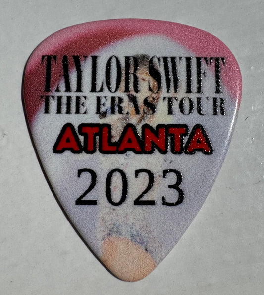 Taylor Swift Commemorative Guitar Pick - 2023 ERAS Tour - ATLANTA