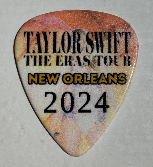 Taylor Swift Commemorative Guitar Pick - 2024 ERAS Tour - NEW ORLEANS