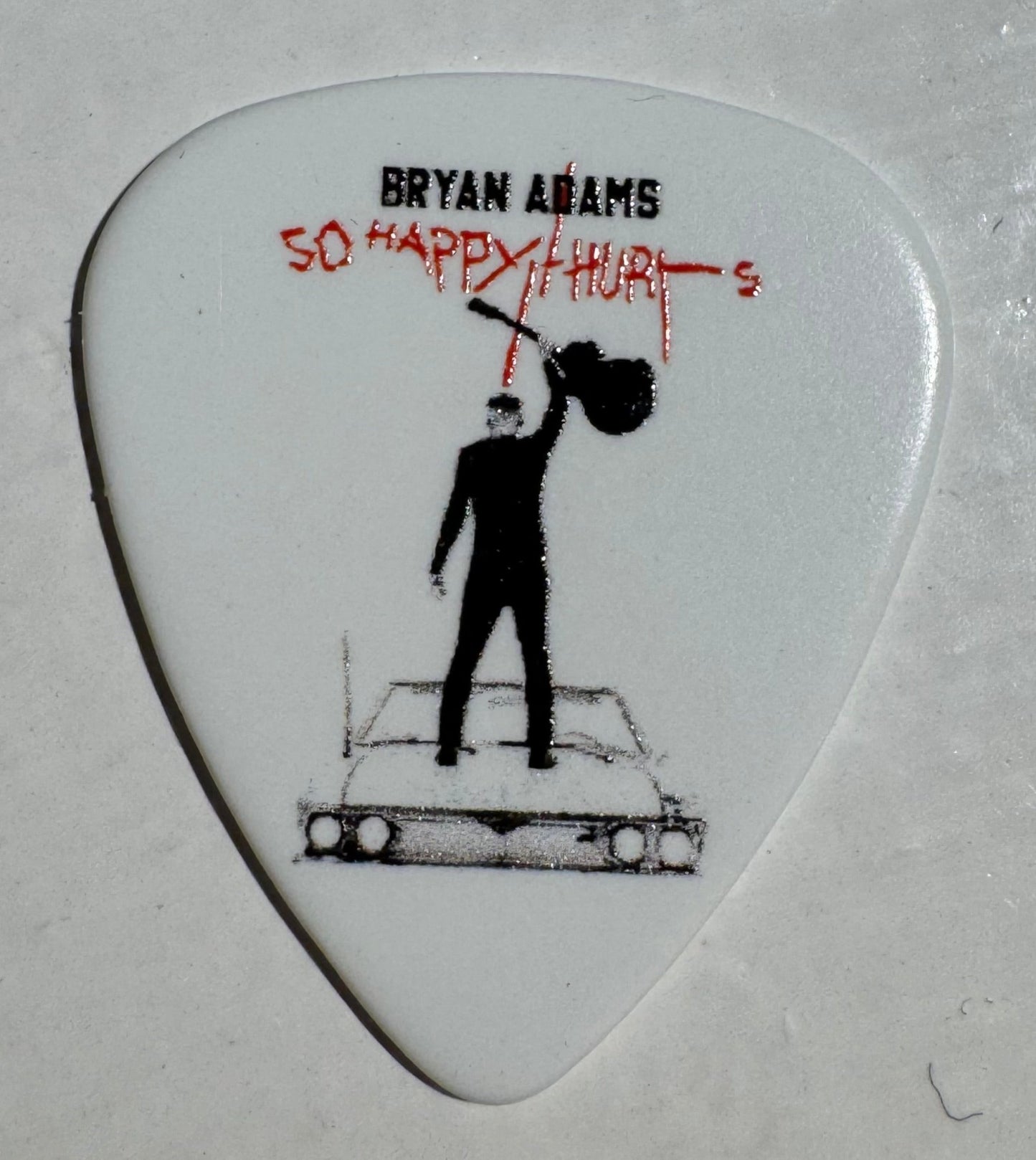 Bryan Adams - Guitar Pick - 2024 So Happy It Hurts Tour - Pittsburgh