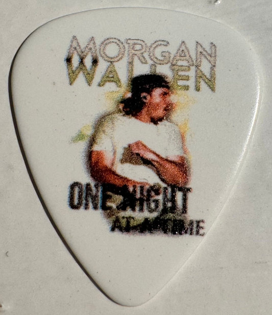 Morgan Wallen Guitar Pick - Pittsburgh Concerts - August 30-31, 2023