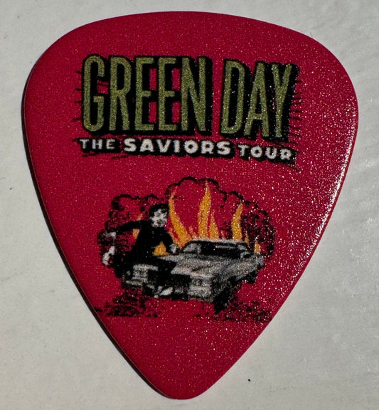 Green Day - The Saviors 2024 Tour - Collectible Guitar Pick