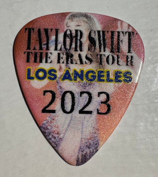 Taylor Swift Commemorative Guitar Pick - 2023 ERAS Tour - Los Angeles