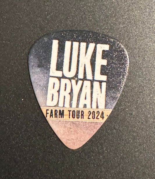 Luke Bryan - Guitar Pick - Farm Tour 2024